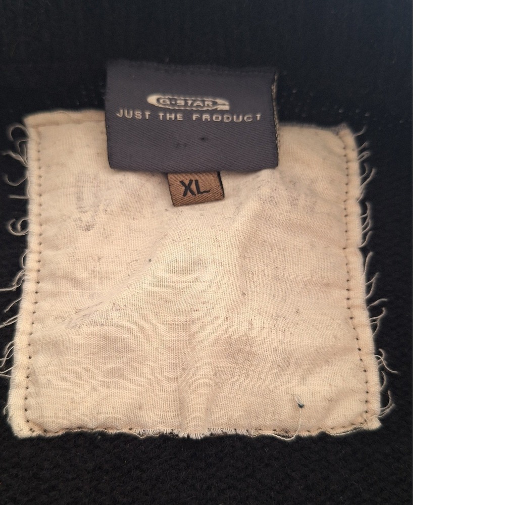 G-Star Raw Mens XL Cardigan Heavy Knit Sweater 100% Cotton Dressy Casual - Picture 5 of 9